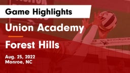 Union Academy  vs Forest Hills  Game Highlights - Aug. 25, 2022