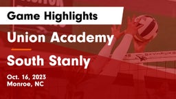 Union Academy  vs South Stanly  Game Highlights - Oct. 16, 2023