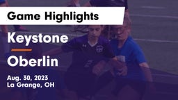Keystone  vs Oberlin  Game Highlights - Aug. 30, 2023