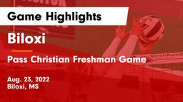 Biloxi  vs Pass Christian Freshman Game Game Highlights - Aug. 23, 2022