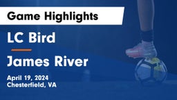 LC Bird  vs James River  Game Highlights - April 19, 2024