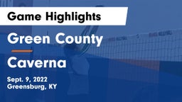 Green County  vs Caverna  Game Highlights - Sept. 9, 2022