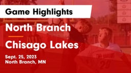 North Branch  vs Chisago Lakes  Game Highlights - Sept. 25, 2023