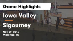 Iowa Valley  vs Sigourney  Game Highlights - Nov 29, 2016