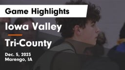 Iowa Valley  vs Tri-County  Game Highlights - Dec. 5, 2023