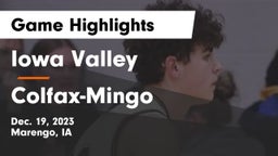 Iowa Valley  vs Colfax-Mingo  Game Highlights - Dec. 19, 2023