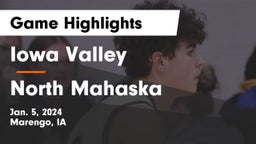 Iowa Valley  vs North Mahaska  Game Highlights - Jan. 5, 2024