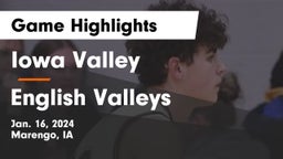 Iowa Valley  vs English Valleys  Game Highlights - Jan. 16, 2024