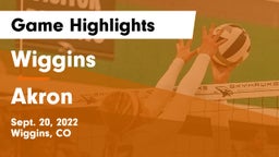 Wiggins  vs Akron  Game Highlights - Sept. 20, 2022