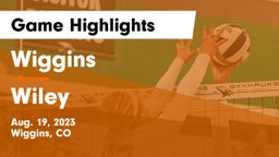 Wiggins  vs Wiley  Game Highlights - Aug. 19, 2023