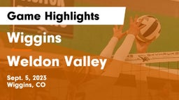 Wiggins  vs Weldon Valley Game Highlights - Sept. 5, 2023
