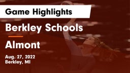 Berkley Schools vs Almont Game Highlights - Aug. 27, 2022