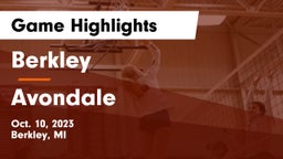 Berkley  vs Avondale  Game Highlights - Oct. 10, 2023