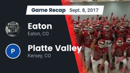 Recap: Eaton  vs. Platte Valley  2017