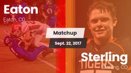 Matchup: Eaton  vs. Sterling  2017