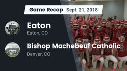 Recap: Eaton  vs. Bishop Machebeuf Catholic  2018