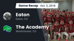 Recap: Eaton  vs. The Academy 2018