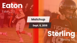 Matchup: Eaton  vs. Sterling  2019