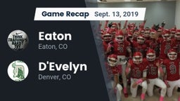 Recap: Eaton  vs. D'Evelyn  2019
