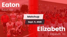 Matchup: Eaton  vs. Elizabeth  2020