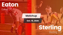 Matchup: Eaton  vs. Sterling  2020