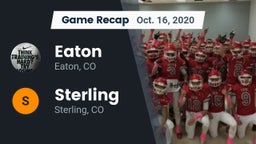Recap: Eaton  vs. Sterling  2020