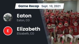 Recap: Eaton  vs. Elizabeth  2021