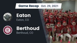 Recap: Eaton  vs. Berthoud  2021