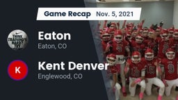 Recap: Eaton  vs. Kent Denver  2021