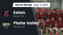 Recap: Eaton  vs. Platte Valley  2023