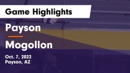 Payson  vs Mogollon Game Highlights - Oct. 7, 2022