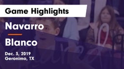 Navarro  vs Blanco  Game Highlights - Dec. 3, 2019