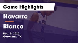 Navarro  vs Blanco  Game Highlights - Dec. 8, 2020