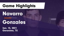 Navarro  vs Gonzales  Game Highlights - Jan. 15, 2021