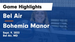 Bel Air  vs Bohemia Manor  Game Highlights - Sept. 9, 2022
