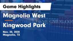 Magnolia West  vs Kingwood Park  Game Highlights - Nov. 20, 2020