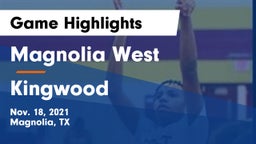 Magnolia West  vs Kingwood  Game Highlights - Nov. 18, 2021