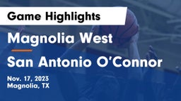 Magnolia West  vs San Antonio O’Connor Game Highlights - Nov. 17, 2023