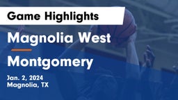 Magnolia West  vs Montgomery  Game Highlights - Jan. 2, 2024