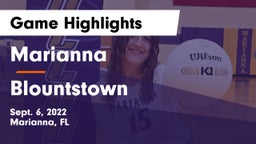 Marianna  vs Blountstown  Game Highlights - Sept. 6, 2022