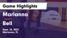 Marianna  vs Bell  Game Highlights - Sept. 24, 2022