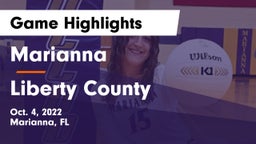 Marianna  vs Liberty County  Game Highlights - Oct. 4, 2022