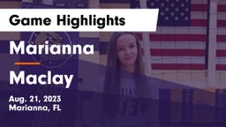 Marianna  vs Maclay  Game Highlights - Aug. 21, 2023