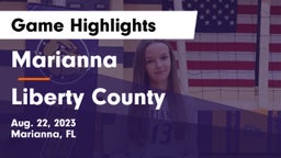Marianna  vs Liberty County  Game Highlights - Aug. 22, 2023