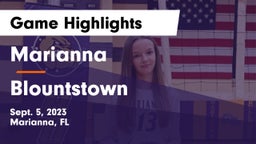 Marianna  vs Blountstown  Game Highlights - Sept. 5, 2023