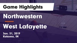 Northwestern  vs West Lafayette  Game Highlights - Jan. 31, 2019