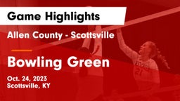 Allen County - Scottsville  vs Bowling Green  Game Highlights - Oct. 24, 2023