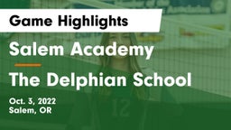 Salem Academy  vs The Delphian School Game Highlights - Oct. 3, 2022