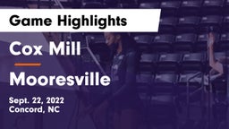 Cox Mill  vs Mooresville  Game Highlights - Sept. 22, 2022
