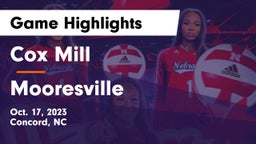 Cox Mill  vs Mooresville Game Highlights - Oct. 17, 2023